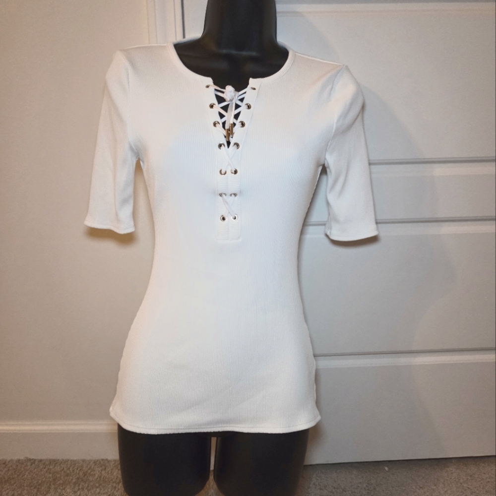 Elegant White  Top
